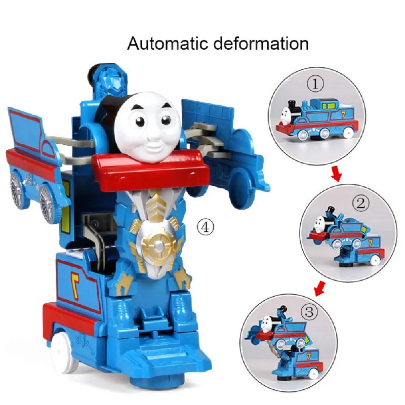 Electric transforming train Automatic transforming car toy Automatic transforming robot Lights music sound train simulation
Electric transforming train Automatic transforming car toy Automatic transforming robot Lights music sound train simulation