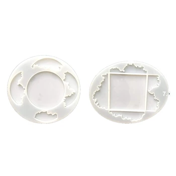 Resin Coaster Molds -2 PCS Resin Coaster Molds for Epoxy Resin and Polymer Clay Crafts -Ocean Coaster and Galaxy Coaster
Resin Coaster Molds -2 PCS Resin Coaster Molds for Epoxy Resin and Polymer Clay Crafts -Ocean Coaster and Galaxy Coaster