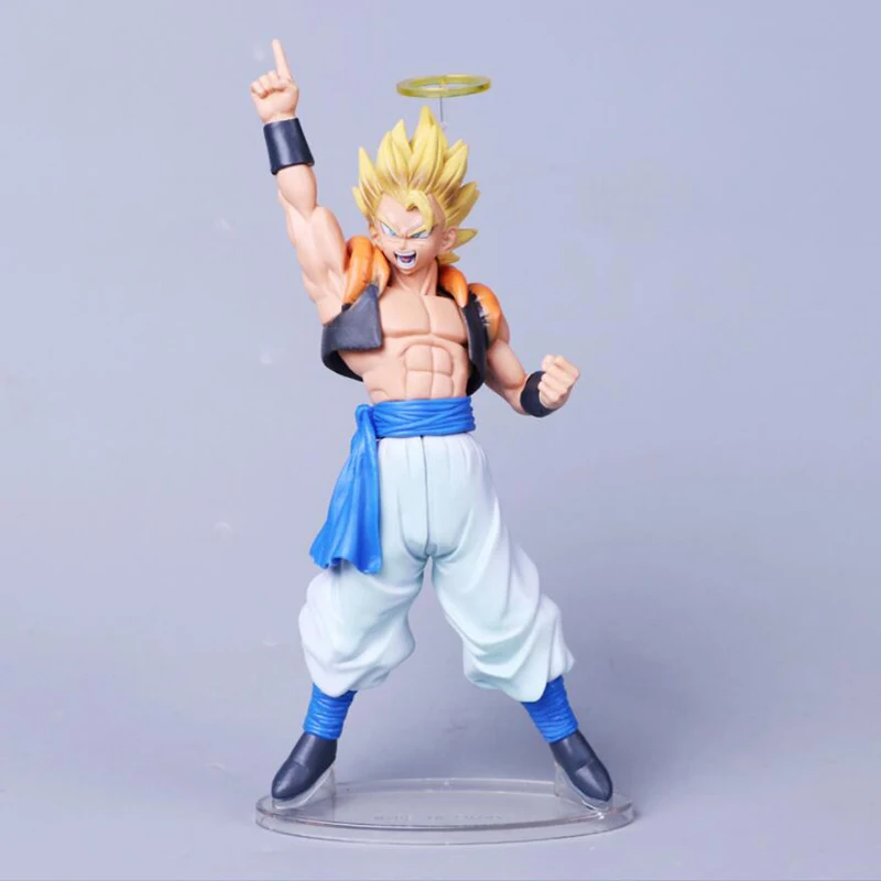 Anime Dragon Ball Z PVC DBZ Model Gogeta Vegeta Son Goku Fusion Angel Aura Super Saiyan Chocolate Figuration Com Action Fig
Anime Dragon Ball Z PVC DBZ Model Gogeta Vegeta Son Goku Fusion Angel Aura Super Saiyan Chocolate Figuration Com Action Fig