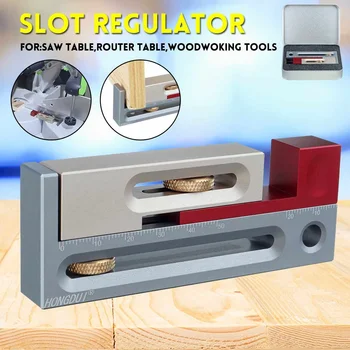 Hot Woodworking Gap Gauge Slot Regulator Make The Mortise and Tenon Movable Measuring Block Length Compensation Ruler Tool
Hot Woodworking Gap Gauge Slot Regulator Make The Mortise and Tenon Movable Measuring Block Length Compensation Ruler Tool