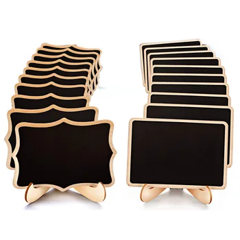 Mini Chalkboard Signs, 20 Pack Framed Small Chalkboard Labels with Easel Stand, Wooden Blackboard for Table Numbers, Food Signs,
Mini Chalkboard Signs, 20 Pack Framed Small Chalkboard Labels with Easel Stand, Wooden Blackboard for Table Numbers, Food Signs,