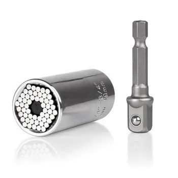 Universal 2 Pcs/Set Car Hand Tools Repair Kit Magic Spanner Grip Multi Function Ratchet Socket 7-19mm Power Drill Adapter
Universal 2 Pcs/Set Car Hand Tools Repair Kit Magic Spanner Grip Multi Function Ratchet Socket 7-19mm Power Drill Adapter