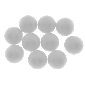 10 Pieces 90mm White Modelling Craft Polystyrene Foam Balls Solid Spheres 
10 Pieces 90mm White Modelling Craft Polystyrene Foam Balls Solid Spheres