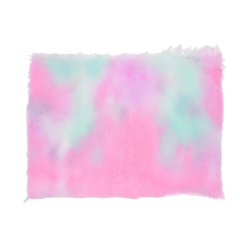 A4 Rainbow Polyester Fur Fabric For Girls Bag Garment DIY Sewing Patchwork Cloth
A4 Rainbow Polyester Fur Fabric For Girls Bag Garment DIY Sewing Patchwork Cloth