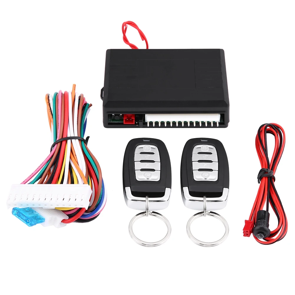 Car Keyless Entry System Door Lock Central Locking Remote Control Universal Control Box LED Connection Wire For Most Vehicles
Car Keyless Entry System Door Lock Central Locking Remote Control Universal Control Box LED Connection Wire For Most Vehicles