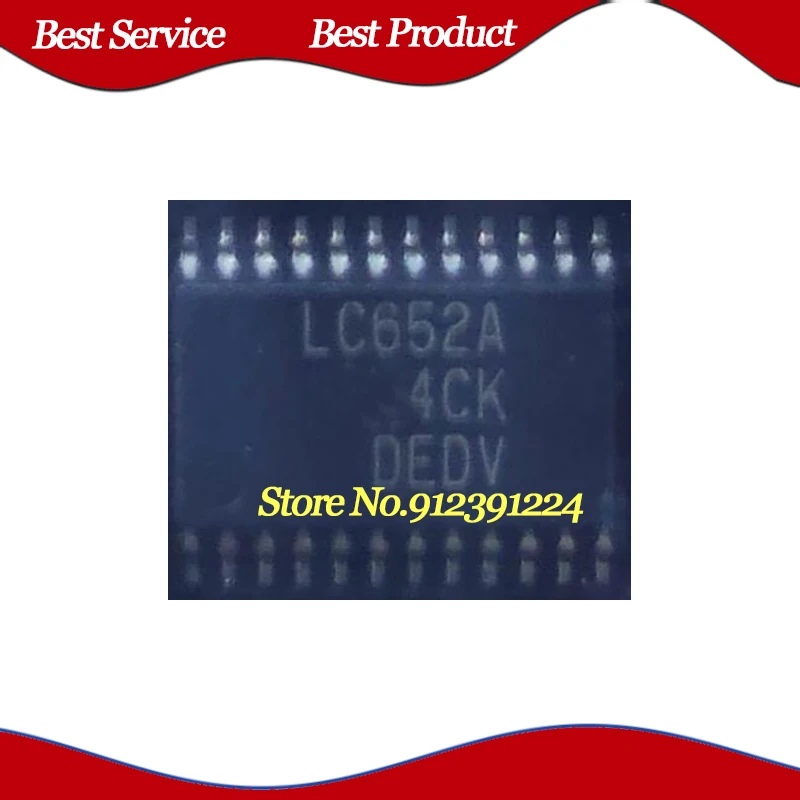 

10 Pcs/Lot SN74LVC652APWR LC652A TSSOP24 New and Original In Stock