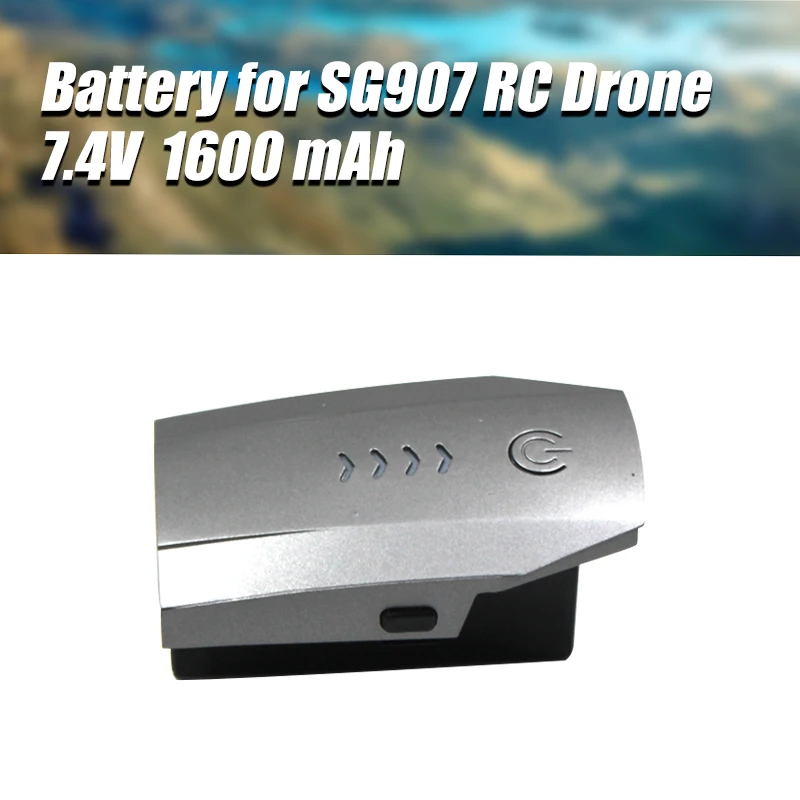 Drone Battery Spare Part Replaceable Battery 7.4V 1600 mAh Li-po Battery for SG907 RC Drone Accessories
Drone Battery Spare Part Replaceable Battery 7.4V 1600 mAh Li-po Battery for SG907 RC Drone Accessories
