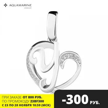 Letter AQUAMARINE suit with cubic zirconia., 925 silver
Letter AQUAMARINE suit with cubic zirconia., 925 silver