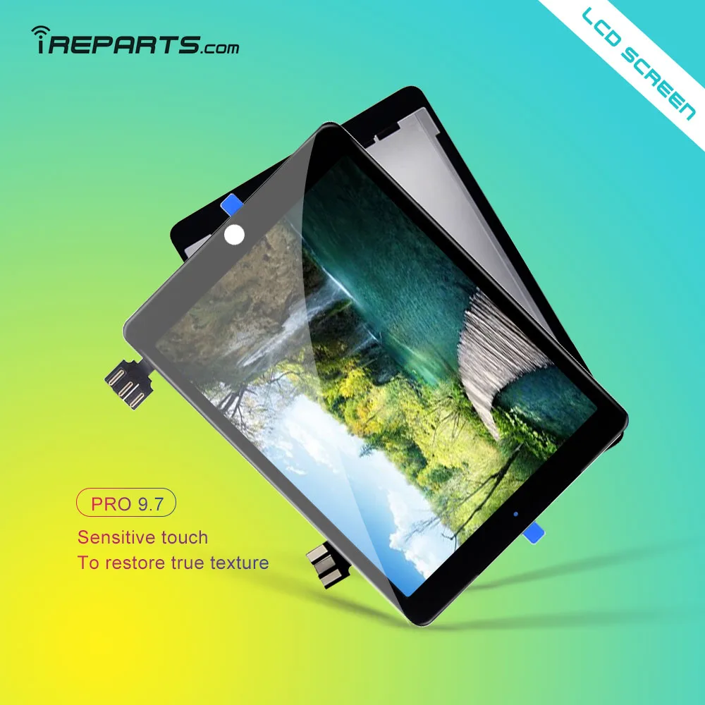 IREPARTS Replacement Touch Screen for iPad Pro 9.7'', LCD Display for Ipad Mini 4 Digitizer Panel + Free Repair Tools
IREPARTS Replacement Touch Screen for iPad Pro 9.7'', LCD Display for Ipad Mini 4 Digitizer Panel + Free Repair Tools
