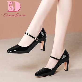 Doratasia Hot New Design Mary Janes Pumps Woman Shoes Genuine Leather Strange Style Buckle Strap Concise Shoes Women Pumps
Doratasia Hot New Design Mary Janes Pumps Woman Shoes Genuine Leather Strange Style Buckle Strap Concise Shoes Women Pumps