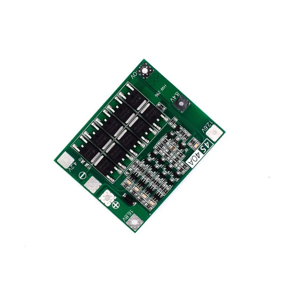 3S 40A Li-ion Lithium Battery Charger Lipo Cell Module PCB BMS Protection Board For Drill Motor 12.6V with Balance
3S 40A Li-ion Lithium Battery Charger Lipo Cell Module PCB BMS Protection Board For Drill Motor 12.6V with Balance