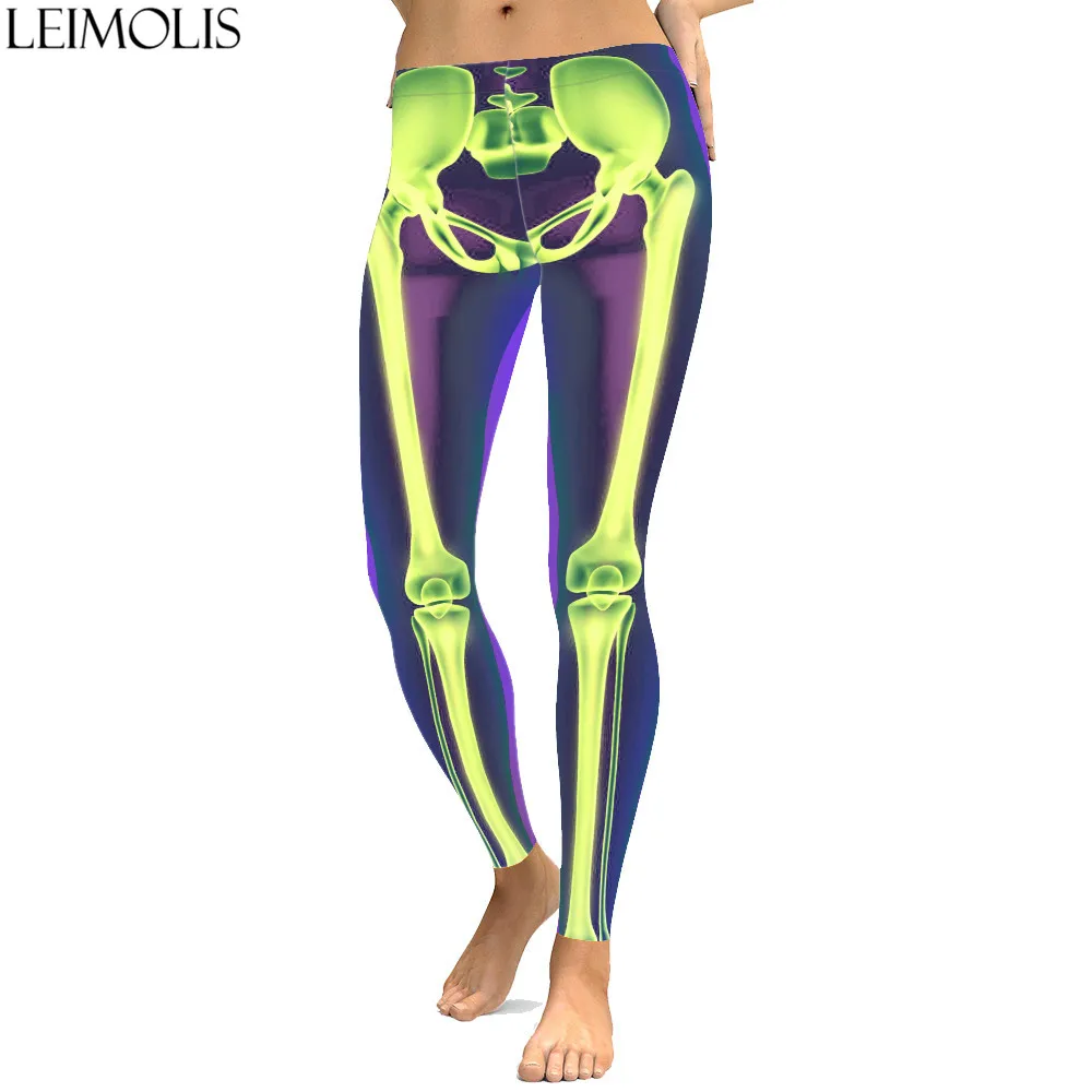 LEIMOLIS 3D print green Bone skeleton Gothic fitness push up workout leggings women plus size High Waist punk rock sexy leggins
LEIMOLIS 3D print green Bone skeleton Gothic fitness push up workout leggings women plus size High Waist punk rock sexy leggins