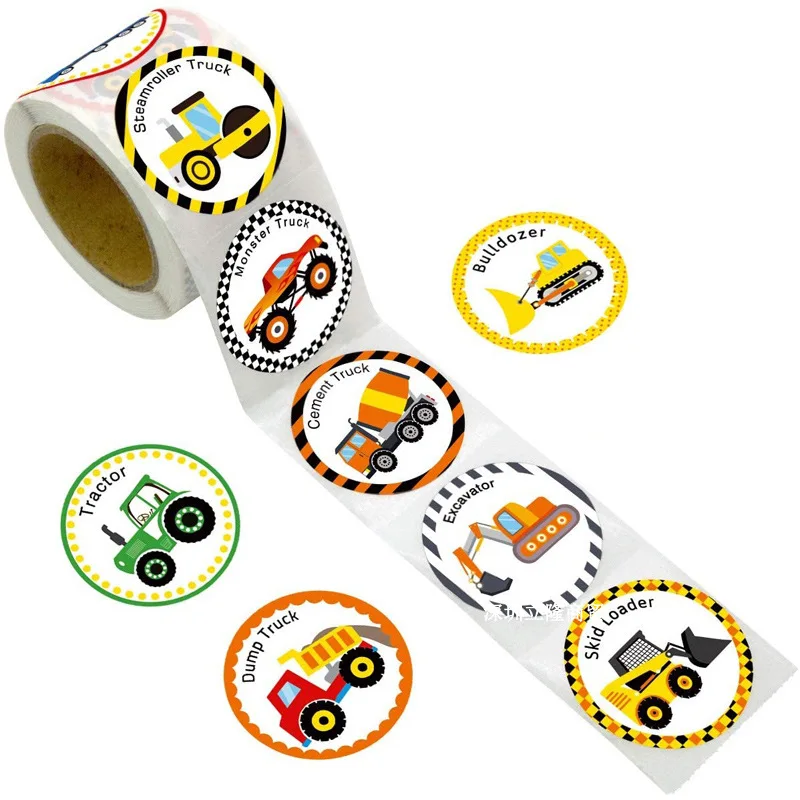 500pcs Truck Stickers For Kids Perforated Stationery Engineering Vehicle Stickers Construction Car For Student Children Reward
500pcs Truck Stickers For Kids Perforated Stationery Engineering Vehicle Stickers Construction Car For Student Children Reward