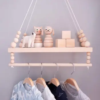 INS Nordic Style Solid Wood Macarons Exquisite Double-layer Toys Dolls Storage Rack Shelf Kid Bedroom Room Hanging Decorations
INS Nordic Style Solid Wood Macarons Exquisite Double-layer Toys Dolls Storage Rack Shelf Kid Bedroom Room Hanging Decorations