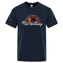 2019 nouveau été Cool T-Shirt hommes à manches courtes Malt whisky T-Shirt drôle alcool ivre coton T-Shirt col rond T-Shirt haut(China)