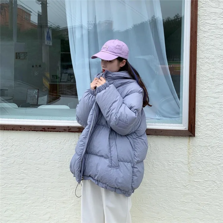 Photo Shoot 2019 Autumn And Winter Korean-style Loose Thick Drawstring Buckle down Coat Cotton Coat
Photo Shoot 2019 Autumn And Winter Korean-style Loose Thick Drawstring Buckle down Coat Cotton Coat
