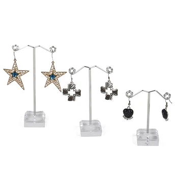 Bouches Ornament Holder Hook Hanger Counter Case Black Clear Acrylic Stud Earring Jewelry Display Rack Stand Organizer 
Bouches Ornament Holder Hook Hanger Counter Case Black Clear Acrylic Stud Earring Jewelry Display Rack Stand Organizer