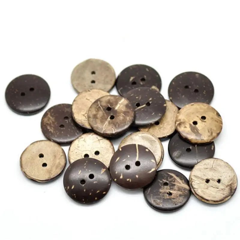 70Pcs/Set Wood Buttons Sewing Accessories Brown Coconut Shell 2 Holes Sewing Buttons Scrapbooking 20mm
70Pcs/Set Wood Buttons Sewing Accessories Brown Coconut Shell 2 Holes Sewing Buttons Scrapbooking 20mm