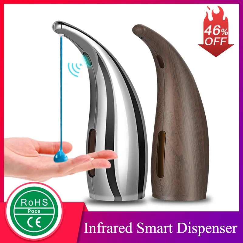 300mL Soap Dispenser Automatic Soap Dispenser Infrared Smart Sensor Dispenser Pump Liquid Foam Dispensers For Kitchen Bathroom
300mL Soap Dispenser Automatic Soap Dispenser Infrared Smart Sensor Dispenser Pump Liquid Foam Dispensers For Kitchen Bathroom