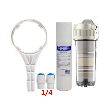 1/4 Quick Link NSF10 inch pre filter wrenches water filter housing PP cotton connection From 2 to the aquarium Aquaristics
1/4 Quick Link NSF10 inch pre filter wrenches water filter housing PP cotton connection From 2 to the aquarium Aquaristics