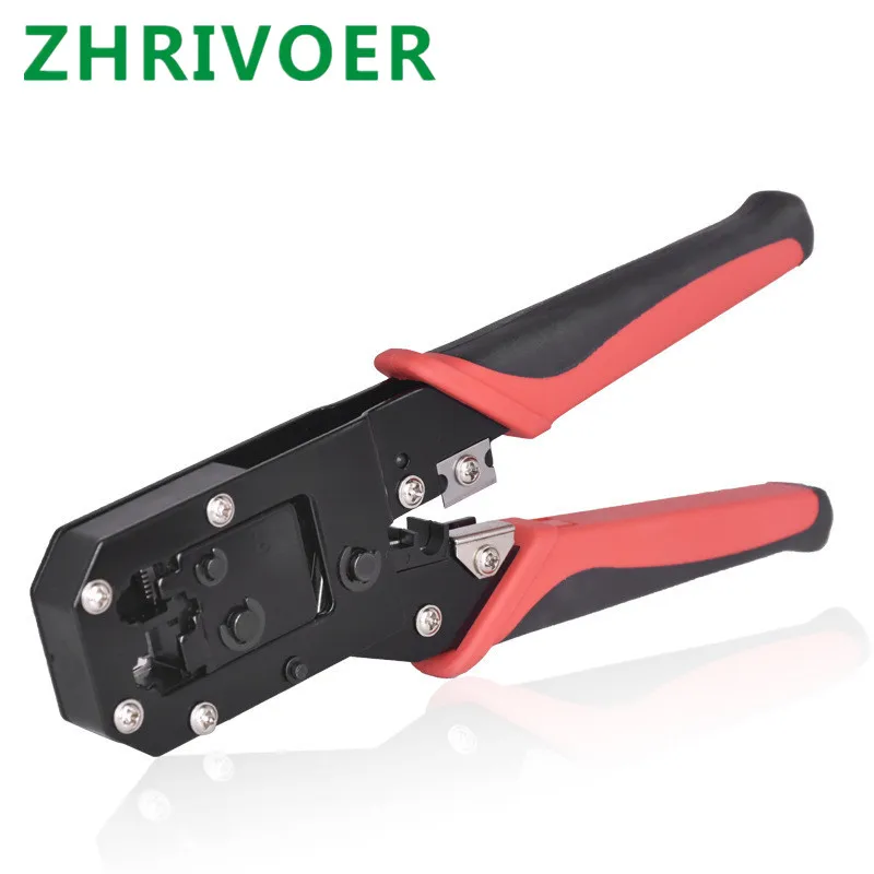 Network stripping pliers double ratchet 8p6p multi-functional crystal head crimping pliers
Network stripping pliers double ratchet 8p6p multi-functional crystal head crimping pliers