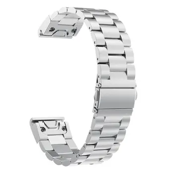 Stainless Stainless Steel Replacement Watch Strap Quick Release Metal Wrist Band Bracelet for Garmin Fenix 5 GPS/Forerunner 935
Stainless Stainless Steel Replacement Watch Strap Quick Release Metal Wrist Band Bracelet for Garmin Fenix 5 GPS/Forerunner 935