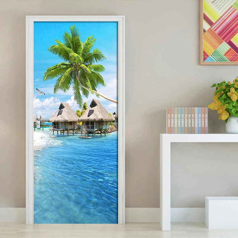 3D Door Decoration Wallpaper Modern Seascape Door Sticker Self-adhesive Waterproof Poster Home Door Mural Decal Wall Sticker
3D Door Decoration Wallpaper Modern Seascape Door Sticker Self-adhesive Waterproof Poster Home Door Mural Decal Wall Sticker