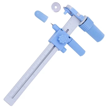 Adjustable Rotary Compasses Cutter 20mm-180mm DIY Circle Cutter with Blades for Paper Patchwork Sewing
Adjustable Rotary Compasses Cutter 20mm-180mm DIY Circle Cutter with Blades for Paper Patchwork Sewing