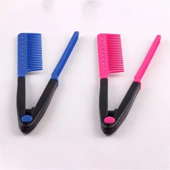 Hair Straightener V Comb Folding Styling Hairdressing Salon Straightening Brush simple useful portable
Hair Straightener V Comb Folding Styling Hairdressing Salon Straightening Brush simple useful portable
