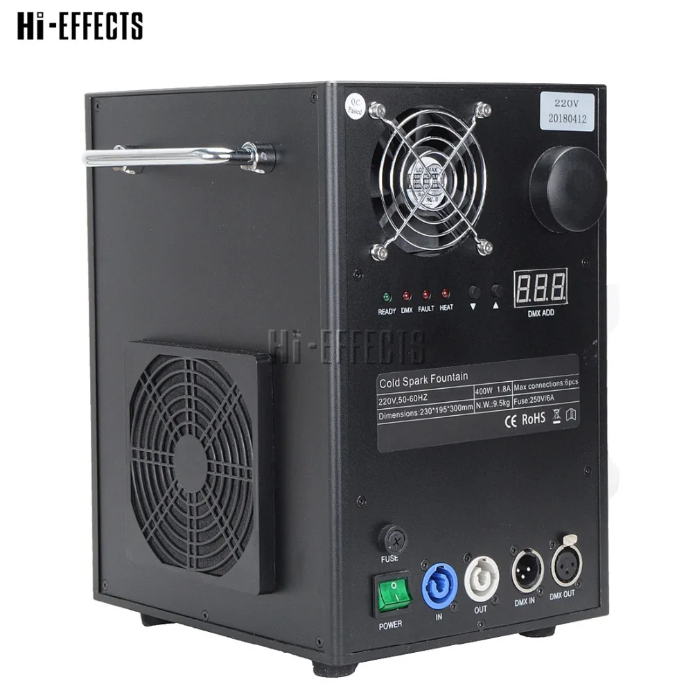 4pcs Flight Case Packing Cold Spark Machine For Wedding Celebration DMX512 & Remote Control Firework | Лампы и освещение
