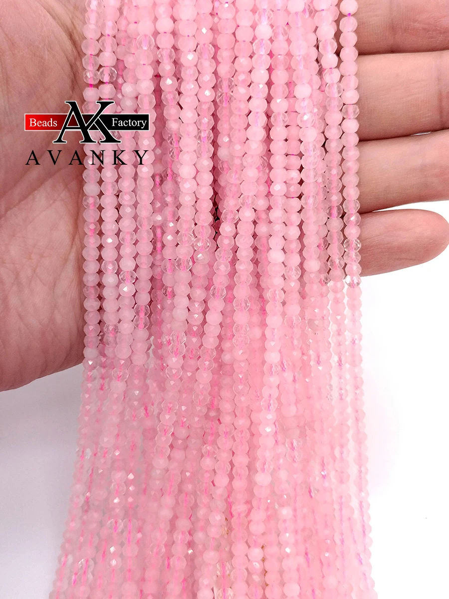 Бусины Из Натурального ограненного розового хрусталя, небольшие разделители, россыпью, для изготовления ювелирных изделий, ожерелий, брасл...
Бусины Из Натурального ограненного розового хрусталя, небольшие разделители, россыпью, для изготовления ювелирных изделий, ожерелий, брасл...