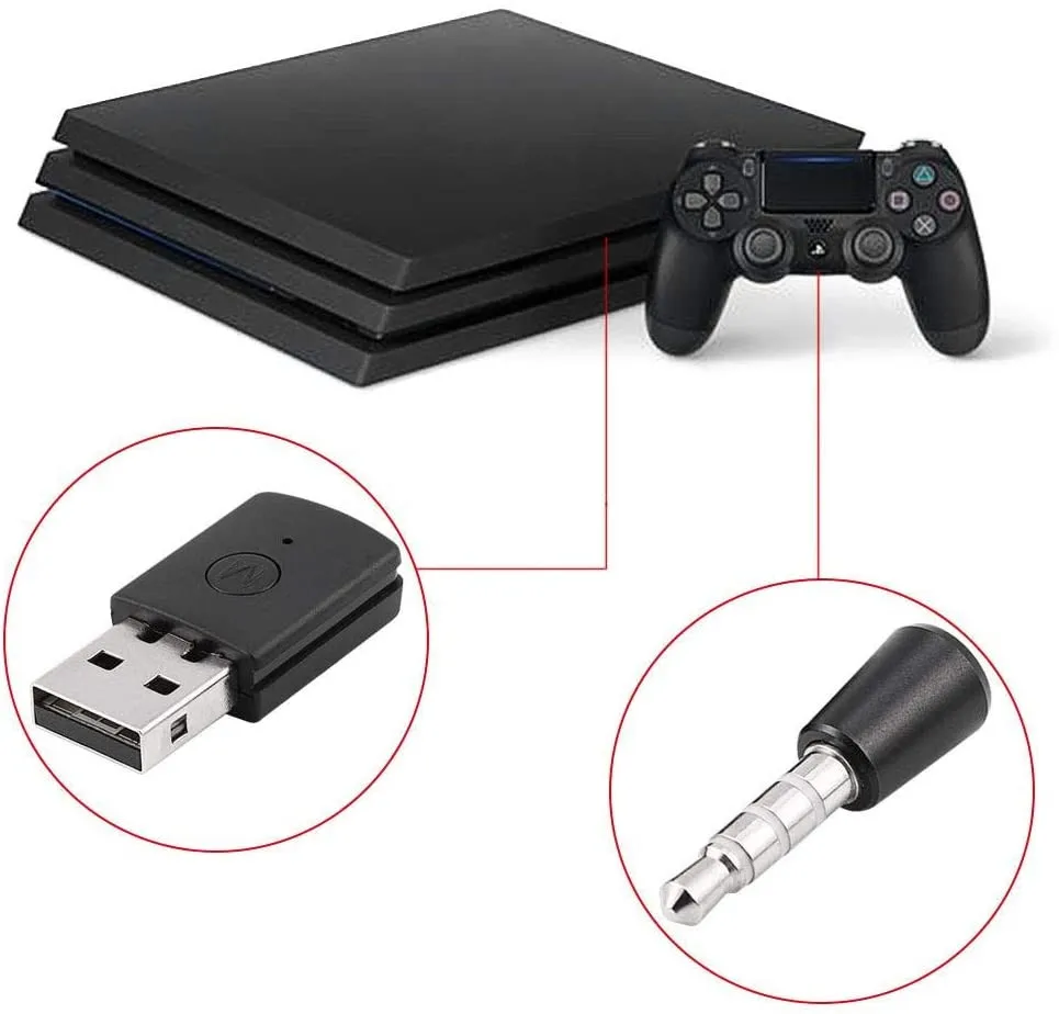 Bluetooth USB адаптер для PS4 любой Bluetooth-гарнитуры мини 5 0 в аудио устройство гарнитуры