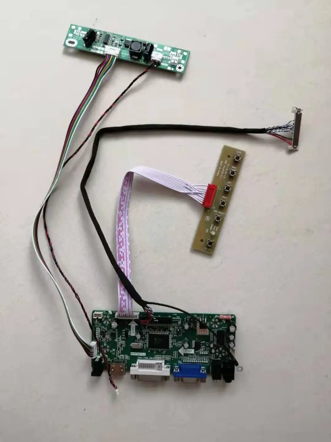 Latumab New LCD LED Controller Board Driver kit for V236BJ1-PO1 V236BJ1-P01 HDMI + DVI + VGA Free shipping
Latumab New LCD LED Controller Board Driver kit for V236BJ1-PO1 V236BJ1-P01 HDMI + DVI + VGA Free shipping