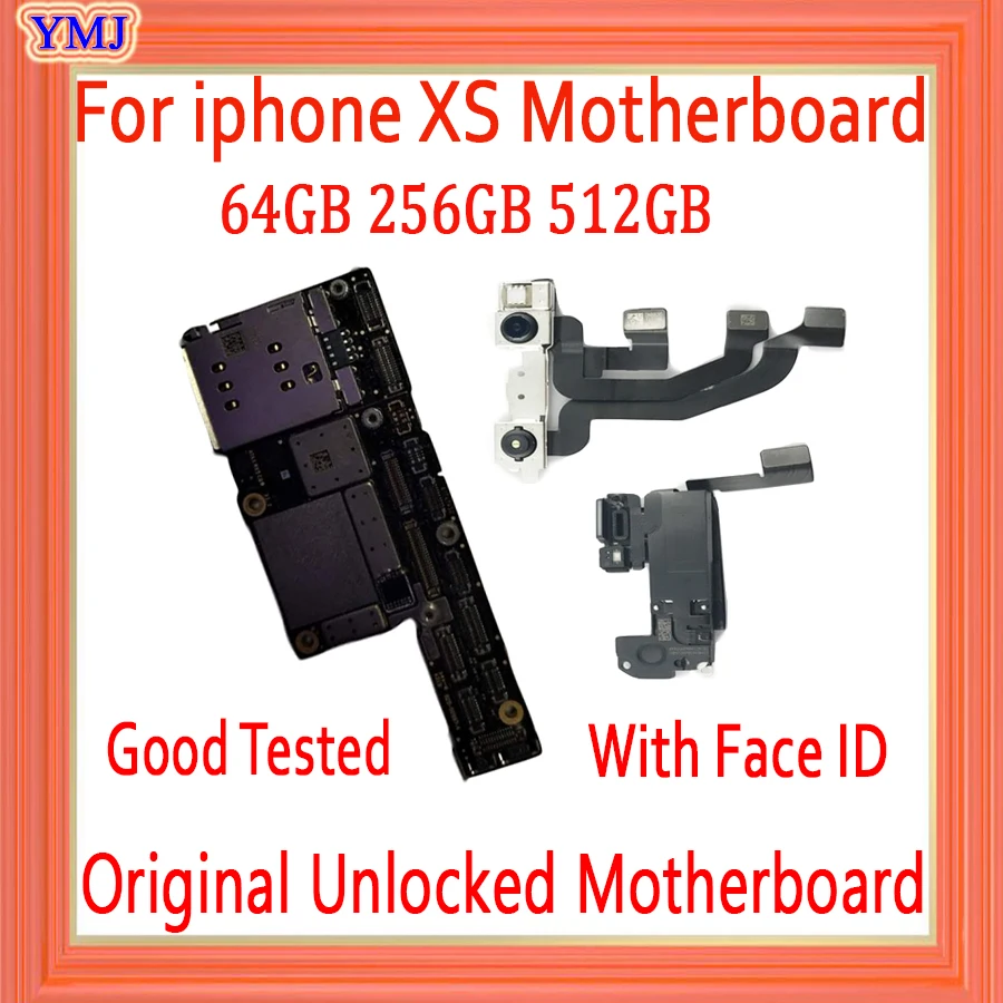 Factory unlocked for iPhone XS motherboard with/without Face ID,Free iCloud for iphone XS Mainboard with IOS System Logic board
Factory unlocked for iPhone XS motherboard with/without Face ID,Free iCloud for iphone XS Mainboard with IOS System Logic board