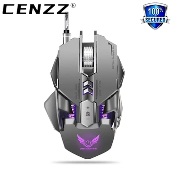 100 New spot Ergonomic design 7 buttons suitable for game lovers 3200DPI options Cool LED variable light gaming mechanical mouse
100 New spot Ergonomic design 7 buttons suitable for game lovers 3200DPI options Cool LED variable light gaming mechanical mouse