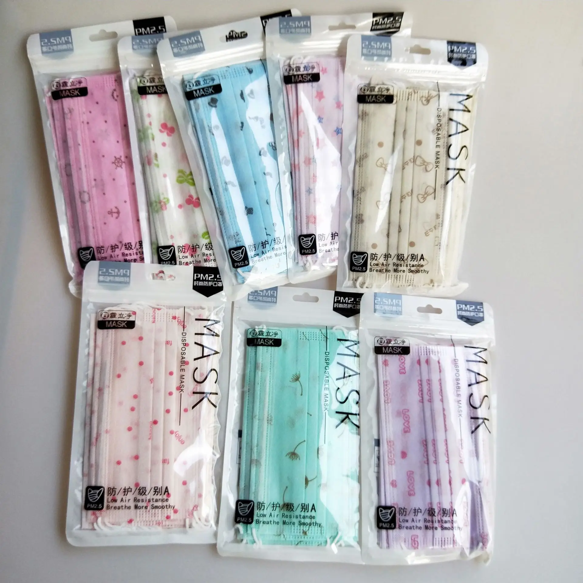 10Pcs Disposable Dustproof Mouth Mask Cartoon Floral Printed 3 Layers Non-Woven Surgical Medical Earloop Mouth-Muffle Respirator
10Pcs Disposable Dustproof Mouth Mask Cartoon Floral Printed 3 Layers Non-Woven Surgical Medical Earloop Mouth-Muffle Respirator