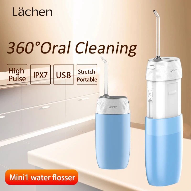 Lachen 3 Modes Oral Irrigator USB Rechargeable Water Floss Portable Dental Water Flosser Jet Mini Irrigator Dental Teeth Cleaner
Lachen 3 Modes Oral Irrigator USB Rechargeable Water Floss Portable Dental Water Flosser Jet Mini Irrigator Dental Teeth Cleaner