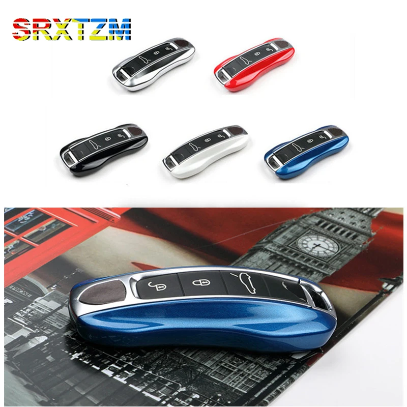 SRXTZM 2pcs/set Smart Key Case Cover Remote Holder Shell 3 Buttons Bag Keychain For Porsche Panamera 17+, Cayenne 2018+
SRXTZM 2pcs/set Smart Key Case Cover Remote Holder Shell 3 Buttons Bag Keychain For Porsche Panamera 17+, Cayenne 2018+