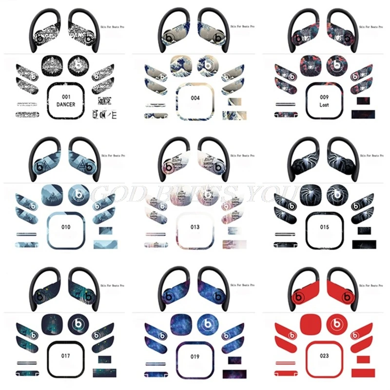 Newest Bluetooth Headphone Sticker Protection Decorative Headset Personality Fashion Film For Apple Beats Powerbeats Pro
Newest Bluetooth Headphone Sticker Protection Decorative Headset Personality Fashion Film For Apple Beats Powerbeats Pro