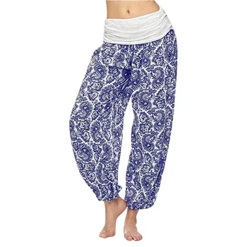Women harem pants women шаровары брюки женские wide leg sweatpants Printing Pocket Elastic Band Trousers Long Baggy pants #3/53
Women harem pants women шаровары брюки женские wide leg sweatpants Printing Pocket Elastic Band Trousers Long Baggy pants #3/53