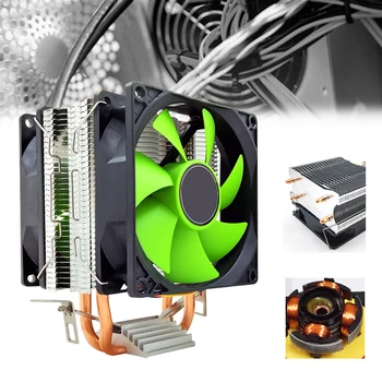 Copper Computer Accessories Hydraulic Bearing Quiet Radiator Heatsink 90mm Efficient Fast 3Pin Dual Fan CPU Cooler Durable 12V
Copper Computer Accessories Hydraulic Bearing Quiet Radiator Heatsink 90mm Efficient Fast 3Pin Dual Fan CPU Cooler Durable 12V