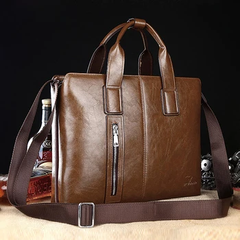 Men's 13 14 inch Laptop Briefcase Business Handbag for Men Leather Messenger Shoulder Bag Office Portable Notebook Computer Bag
Men's 13 14 inch Laptop Briefcase Business Handbag for Men Leather Messenger Shoulder Bag Office Portable Notebook Computer Bag