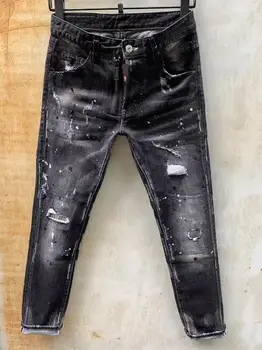 NEW Men Jeans Ripped for Men Skinny DSQ D2 Jeans Pants Men Jeans Zipper Outwear Man Pants 1 order
NEW Men Jeans Ripped for Men Skinny DSQ D2 Jeans Pants Men Jeans Zipper Outwear Man Pants 1 order