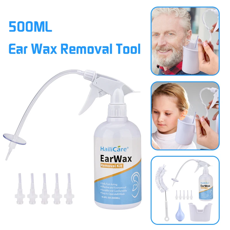 500 ml ear cleaning rinse kit earwax removal tool water cleaning syringe squeeze ball ear cleaner adult child earwax
500 ml ear cleaning rinse kit earwax removal tool water cleaning syringe squeeze ball ear cleaner adult child earwax