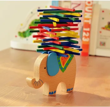 Learning Elephant/Camel Balancing Blocks Wooden Toys Beech Wood Balance Game Montessori Blocks Gift For Child
Learning Elephant/Camel Balancing Blocks Wooden Toys Beech Wood Balance Game Montessori Blocks Gift For Child