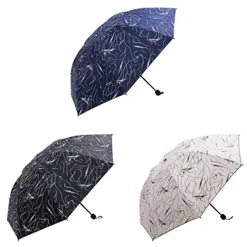 3 Folding Travel Windproof Double Purpose Colorful Doodling Design Sun Protection Rain Umbrellas
3 Folding Travel Windproof Double Purpose Colorful Doodling Design Sun Protection Rain Umbrellas