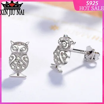 s92 sterling silver ladies earrings Japan and South Korea cartoon cute owl ears hypoallergenic 
s92 sterling silver ladies earrings Japan and South Korea cartoon cute owl ears hypoallergenic