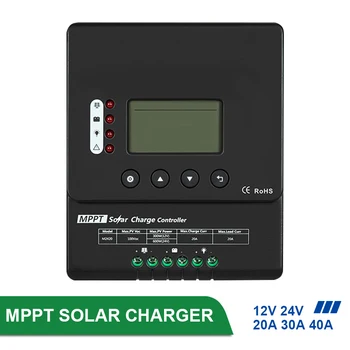 POWLAND 20A 30A 40A LCD Display MPPT 12V/24V Solar Panel Battery Regulator Charge Controller with RS485
POWLAND 20A 30A 40A LCD Display MPPT 12V/24V Solar Panel Battery Regulator Charge Controller with RS485