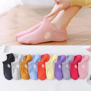 Simple Tide Daisy Short Socks Female Spring Summer Korean Candy Color Shallow Mouth Men Women Boat
Simple Tide Daisy Short Socks Female Spring Summer Korean Candy Color Shallow Mouth Men Women Boat
