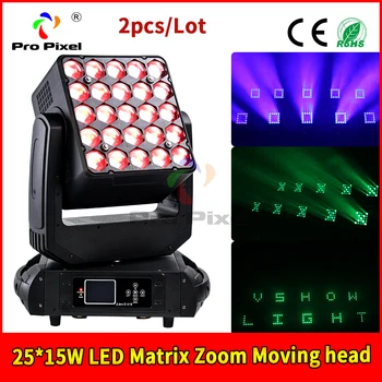Matrix moving Light Beam Zomm Led Moving Head Light Led Dmx Dj Light For Bar Disco Events 2pcs 25x15w RGBW
Matrix moving Light Beam Zomm Led Moving Head Light Led Dmx Dj Light For Bar Disco Events 2pcs 25x15w RGBW